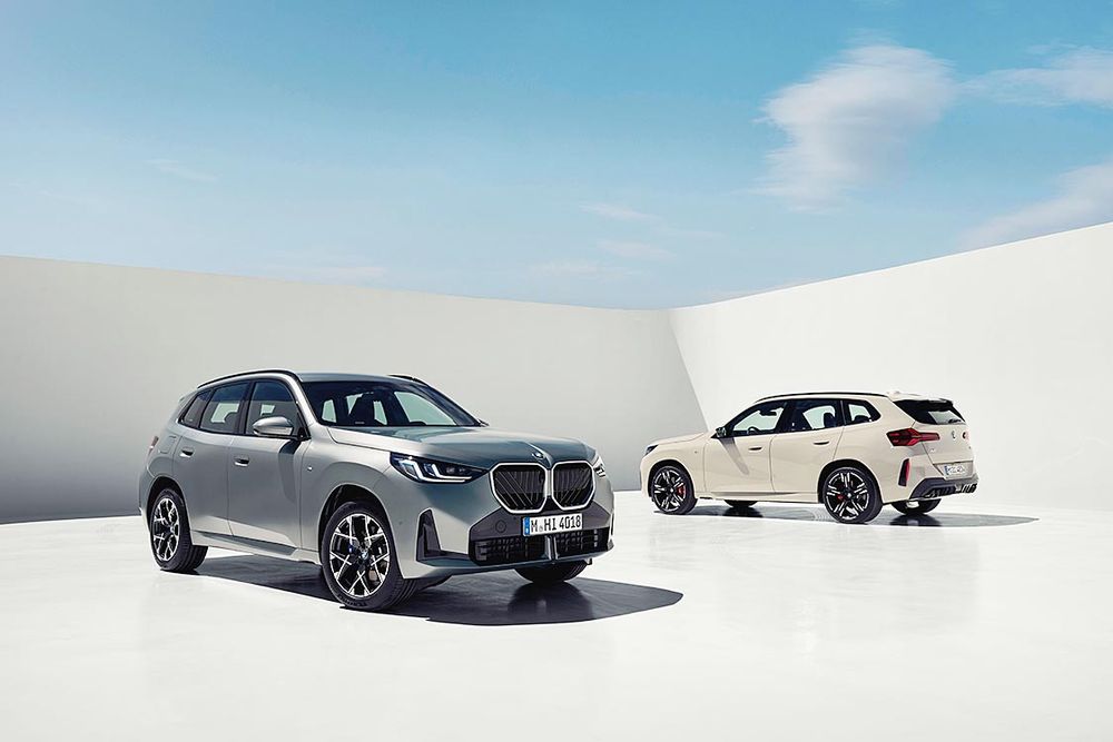 新型車効果で上期の販売が2倍に増えた『X3』
