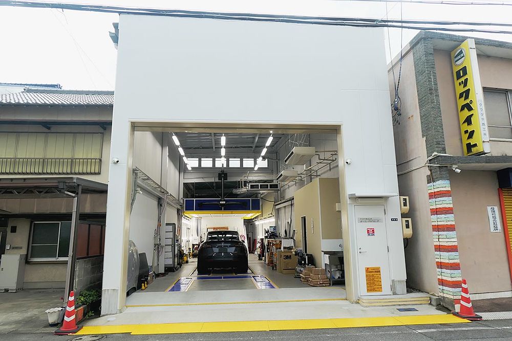 ２０２３年にオープンしたエーミング・ＢＰ作業場