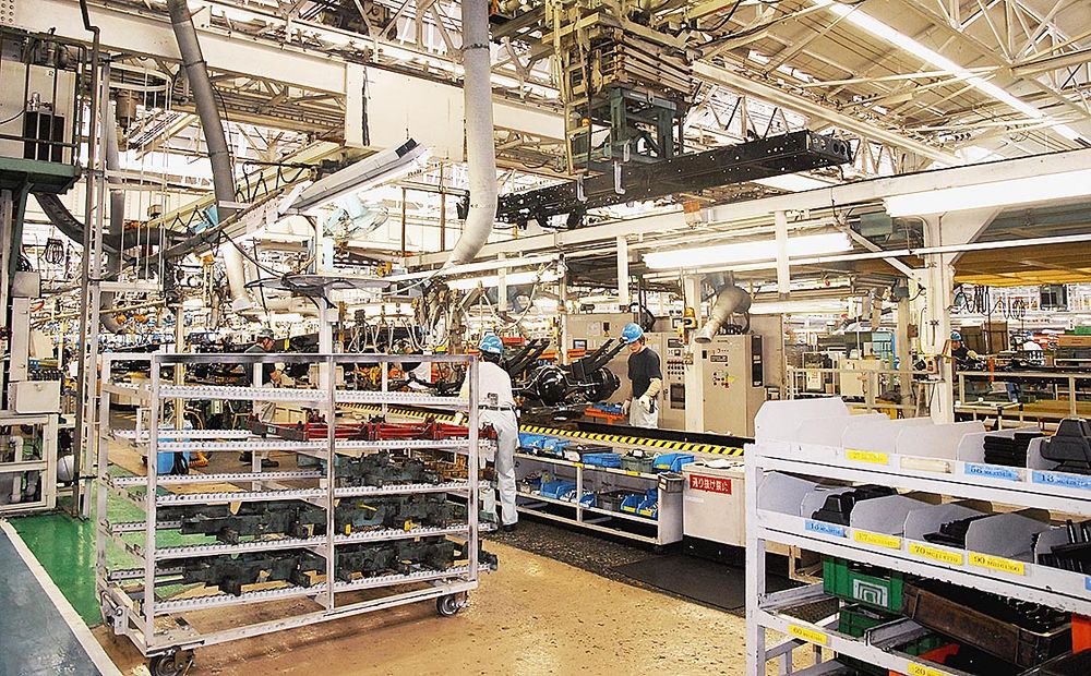 再発防止の勧告を受けた三菱ふそうトラック・バス（川崎製作所）