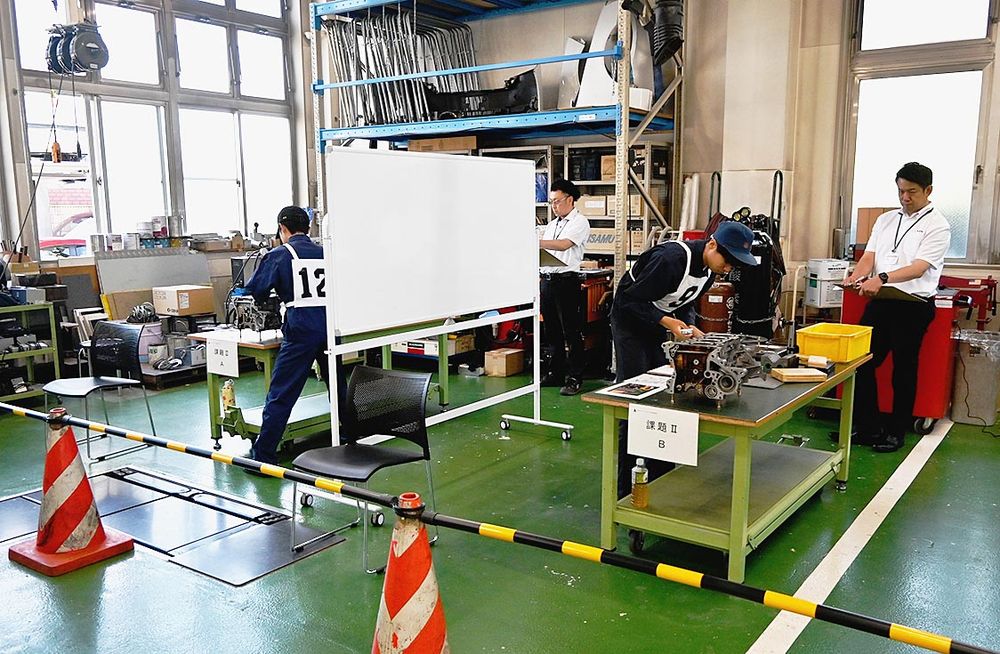 測定作業