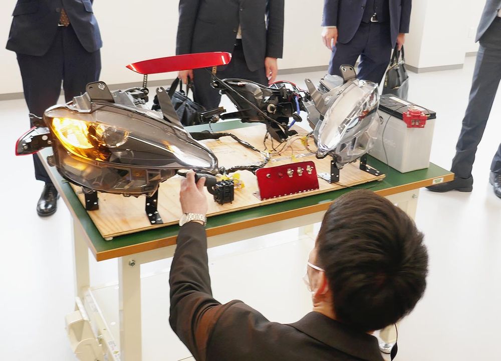 教員手作りの教材も