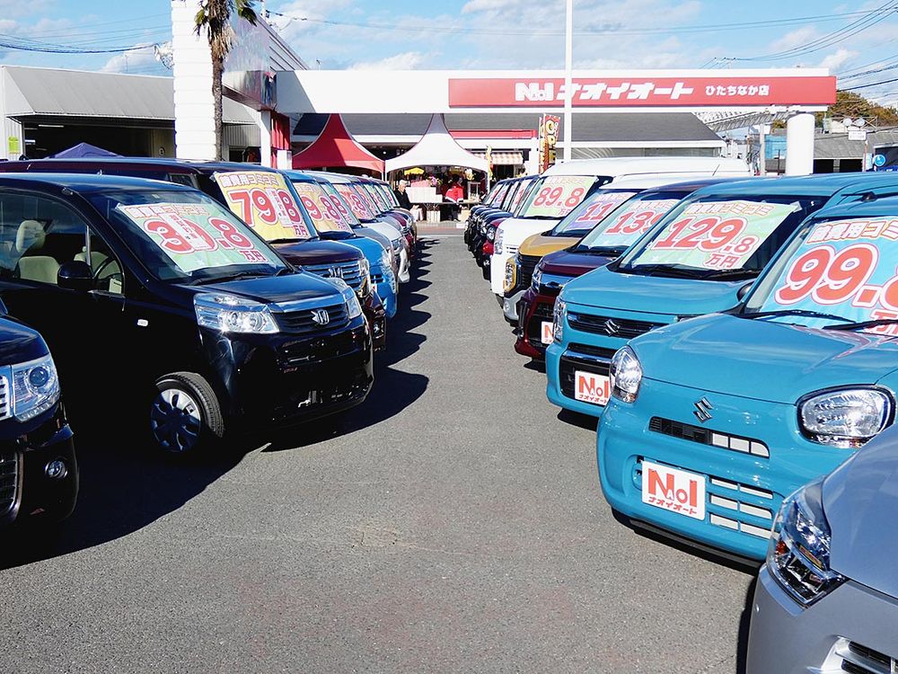 軽を中心に中古車の引き合いは根強い