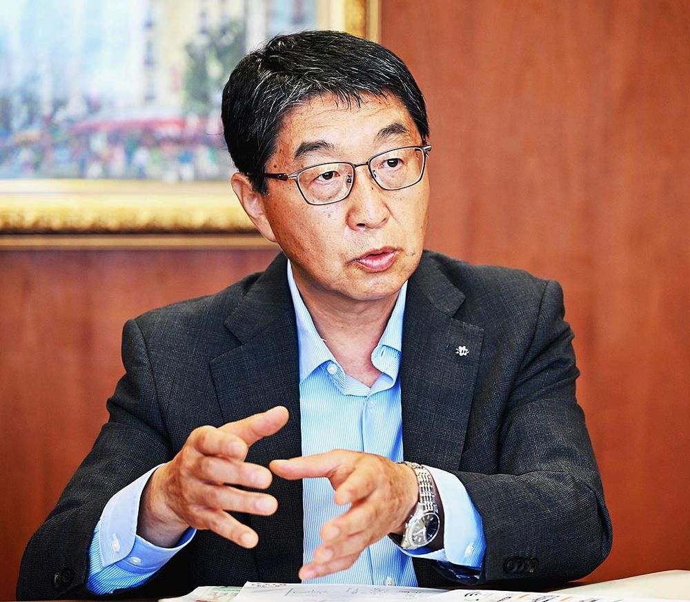 「経営資源をつなぐ支援も重要だ」と語る武井理事長
