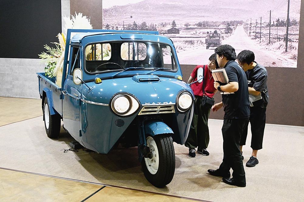 初公開したT1500のレストア車両