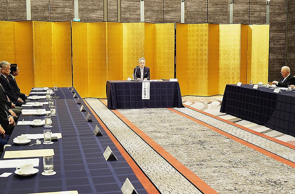 自販連石川県支部の通常総会
