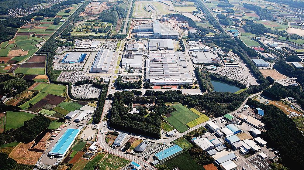 ホンダ熊本製作所はスプリンクラーが作動し浸水被害にあった