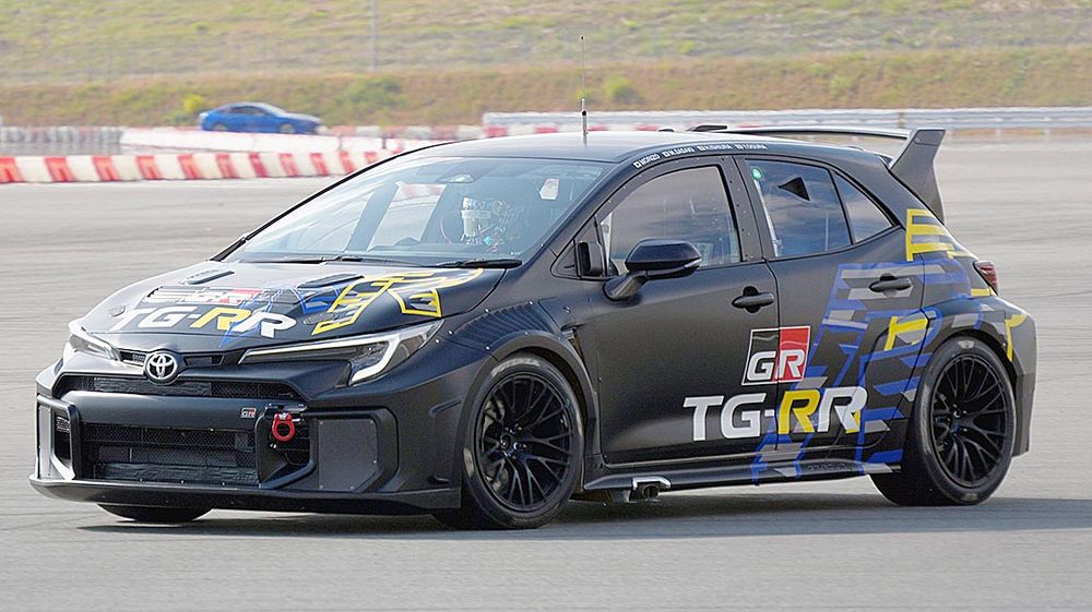 超電導モーターを搭載した開発車両