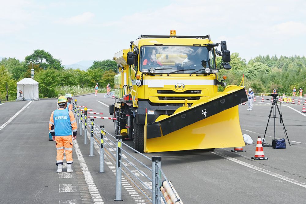 本線除雪時の車両感覚
