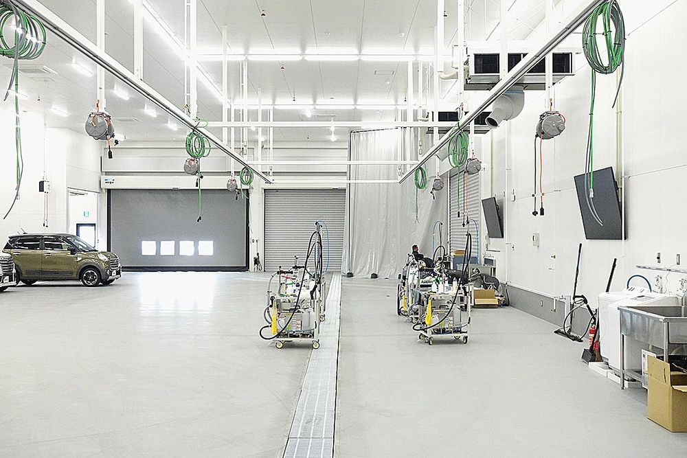 商品化ライン（稼働前）