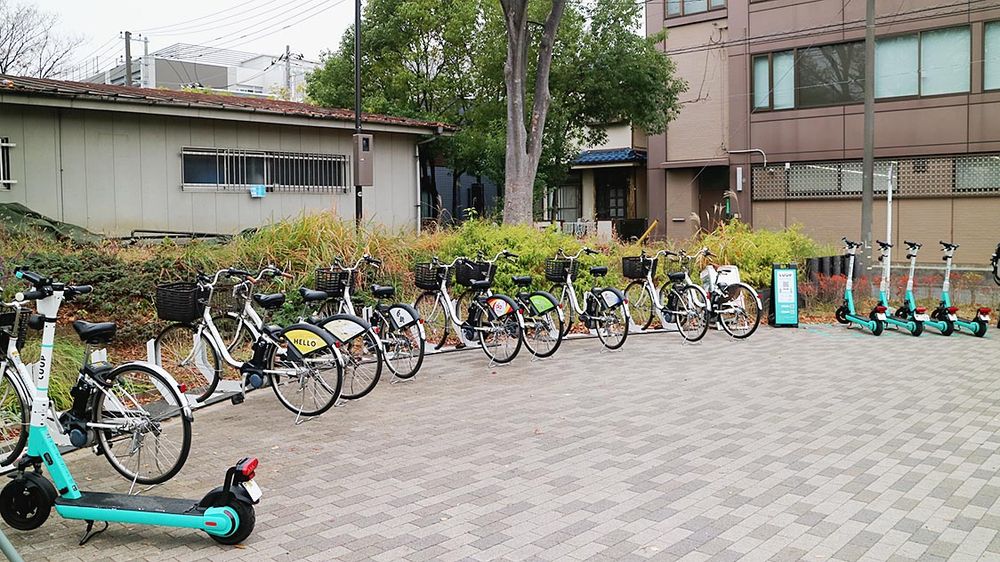 多様な電動モビリティのシェアリングサービスを展開
