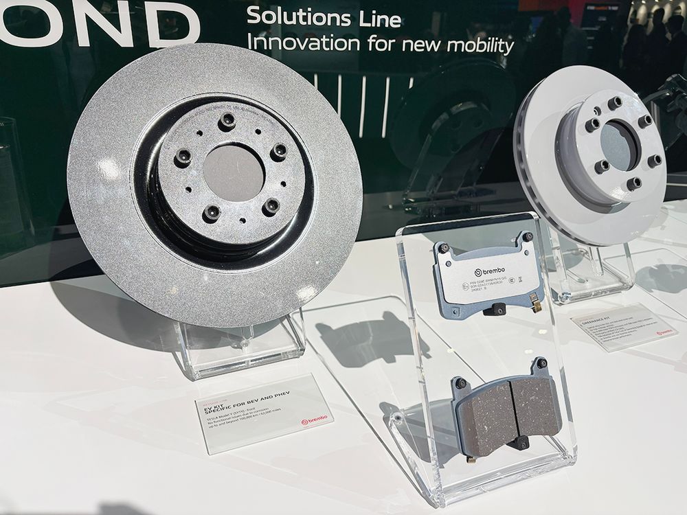 ブレンボのＥＶ・ＰＨＶ専用ブレーキ製品