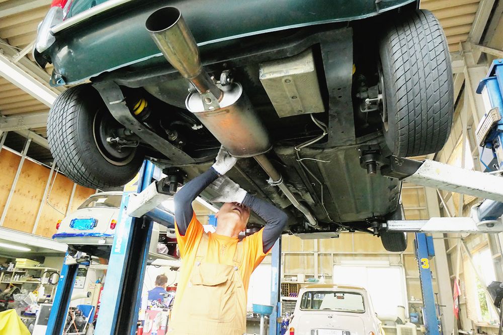 高い技術を持つベテランメカニックが多い
