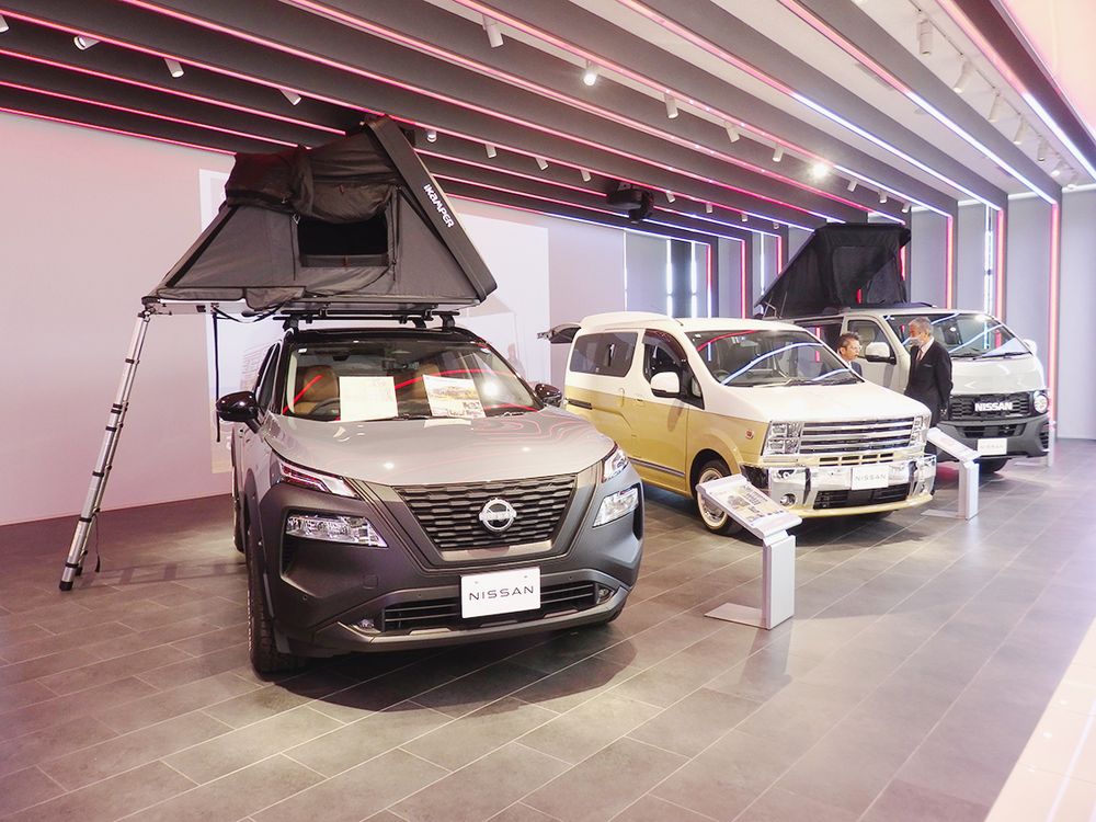 カスタマイズカー専用展示ブース
