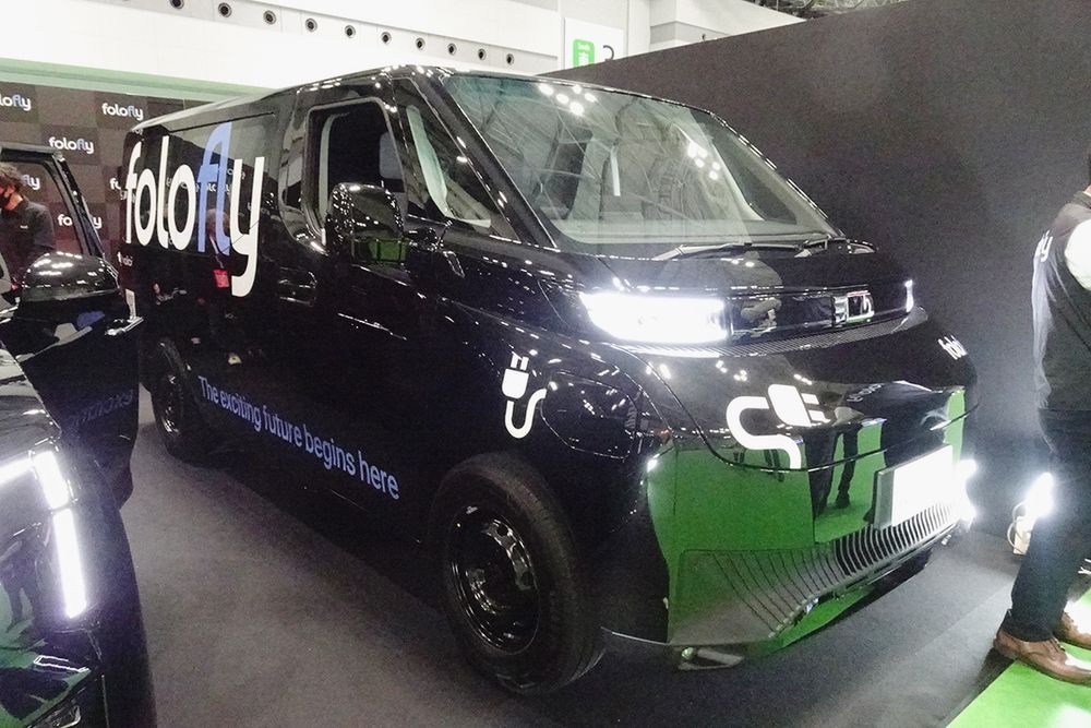 フォロフライは自前の商用ＥＶのほか幅広い事業領域をアピール