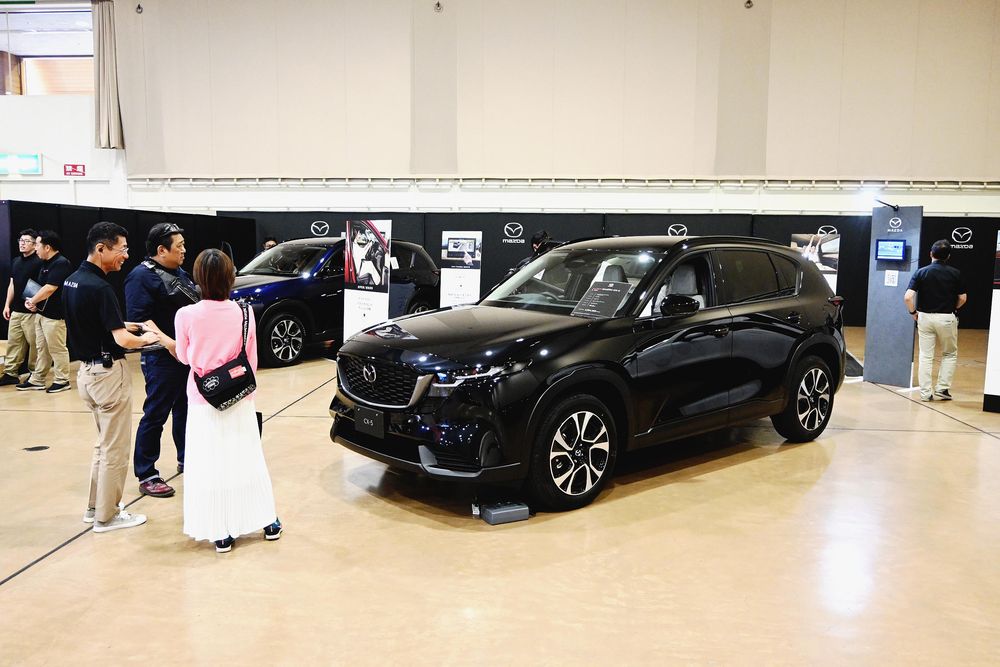 新型CX-5の注目度は高かった