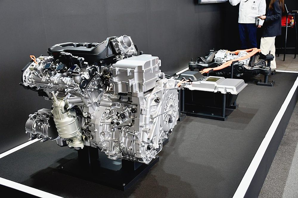 大型車用のハイブリッド機構