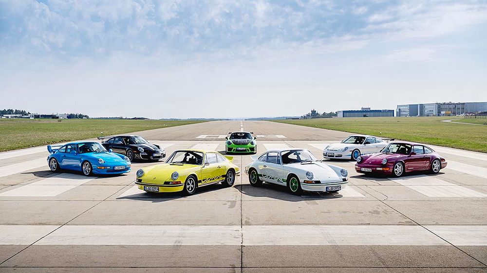 歴代の「911」シリーズ