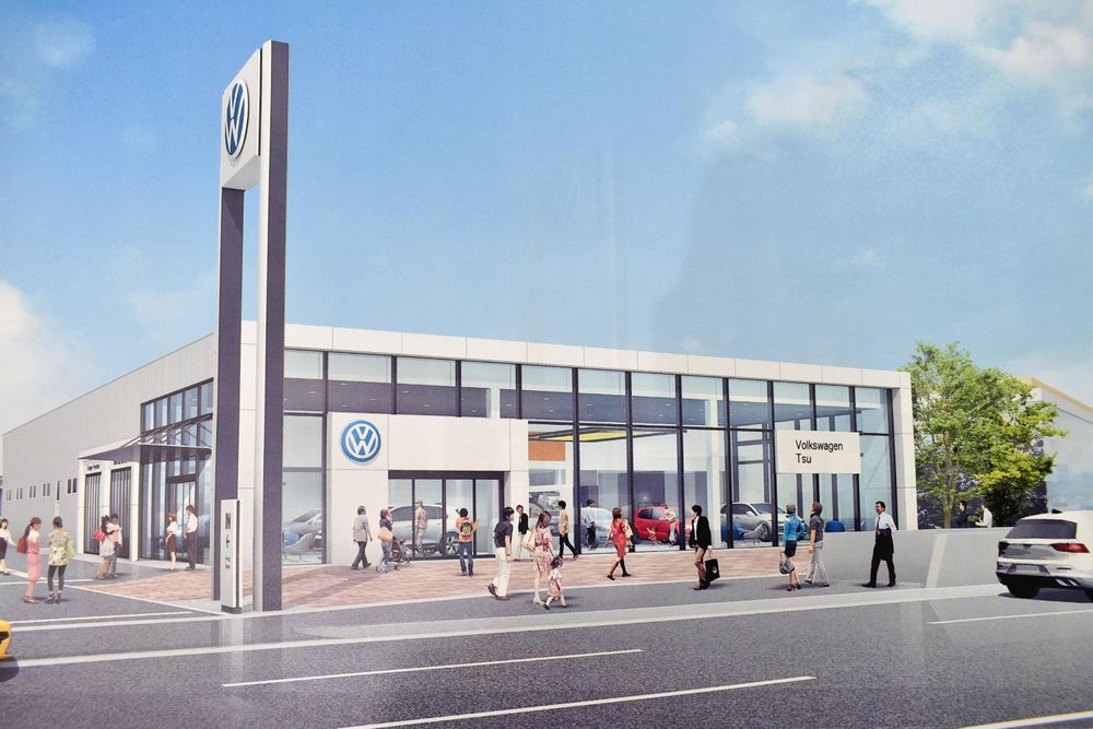 ＶＷ津のパース画