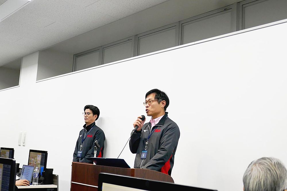 １月から会場長に就任した笹井会場長（ＴＡＡ近畿）