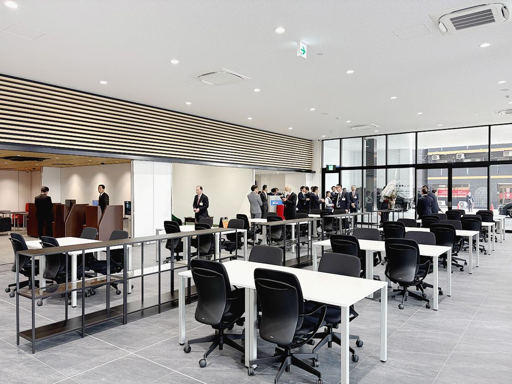 ショールーム内の様子
