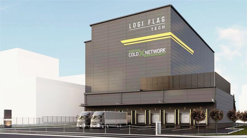 冷凍保管サービス「ＣＯＬＤ　Ｘ　ＮＥＴＷＯＲＫ」が最初に導入された「ＬＯＧＩ　ＦＬＡＧ　ＴＥＣＨ所沢Ⅰ」
