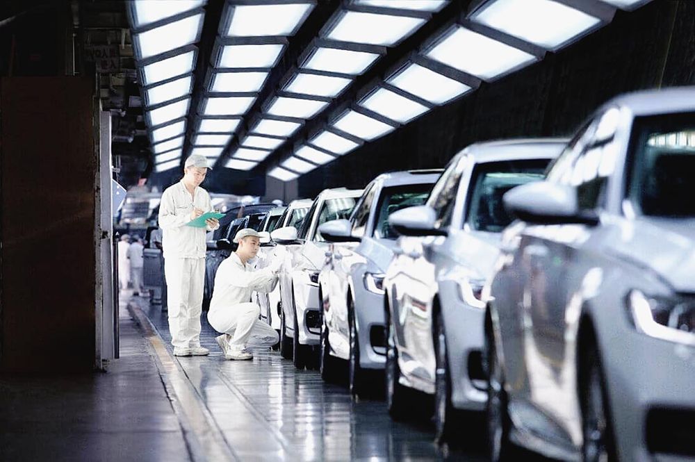 関税以上に中国の生産動向を注視している（ホンダの中国工場）