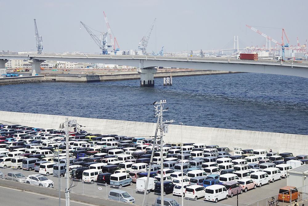 ２５年度の中古車輸出台数は過去最高だった
