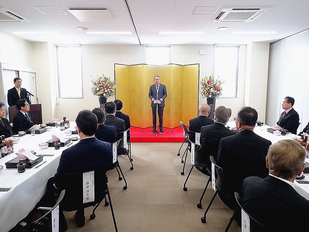 竣工祝賀会の模様