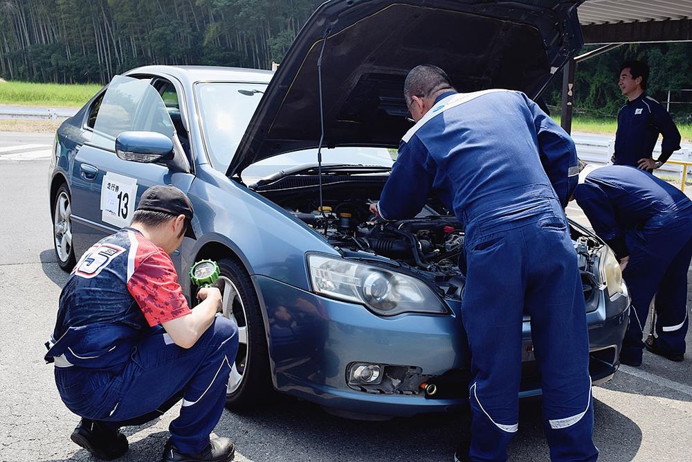 少しずつ走らせながら車両状態を確認した