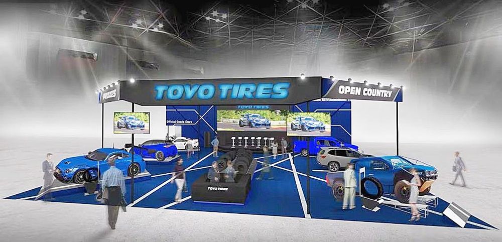 トーヨータイヤのブースイメージ