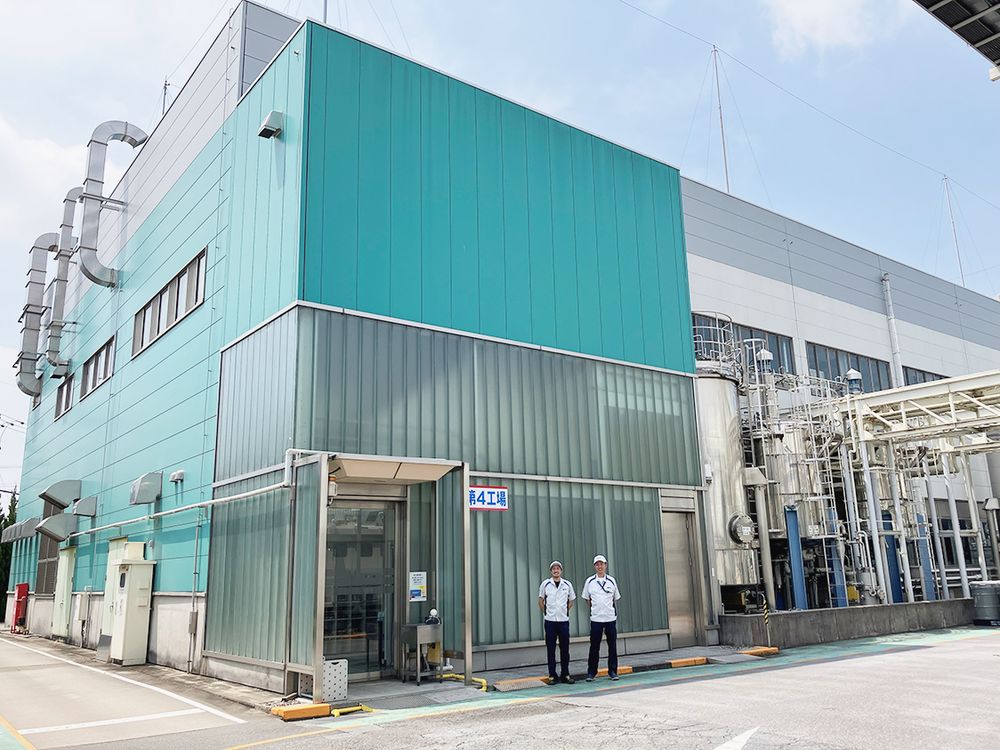 ＮＰＡＣ愛知高浜工場で水性上塗り塗料を製造する第４工場
