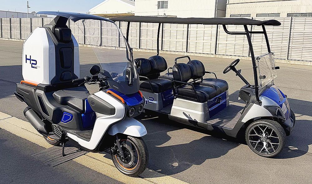 ゴルフカートや四輪バギー、船舶への搭載も視野に入れる