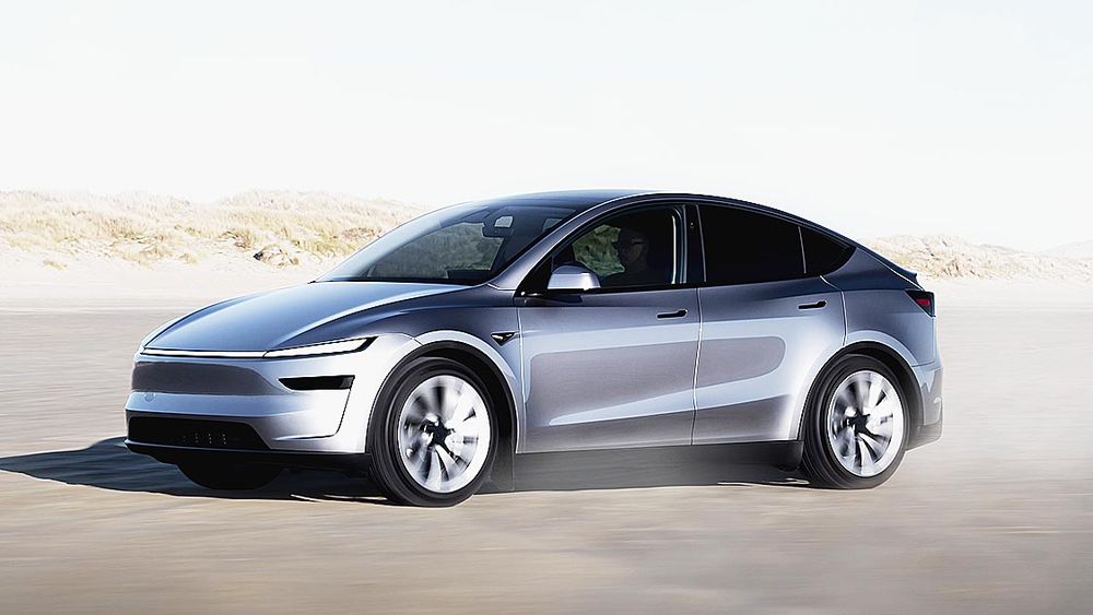 （写真１）ドイツはＥＵのＥＶシフトにモノ申している（テスラのＥＶ）