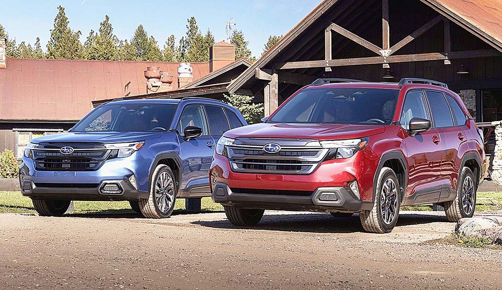 各社とも米国での新車販売は好調だ
（スバルのフォレスター）
