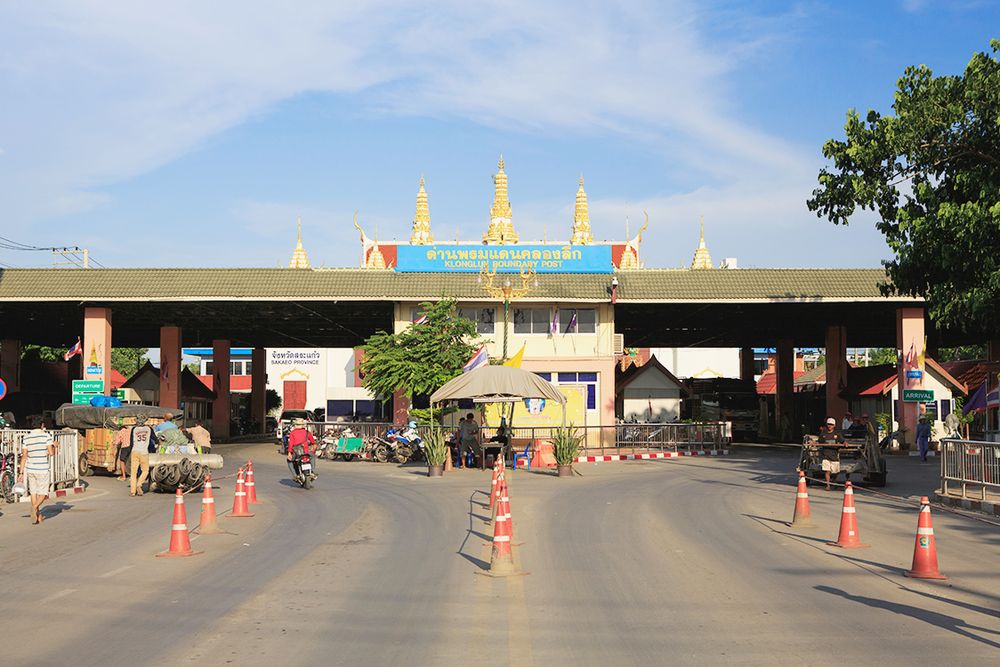 タイとカンボジアの国境では緊張が続く（イメージ）