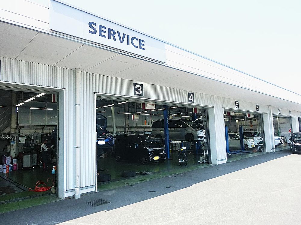 実習場所のサービス工場