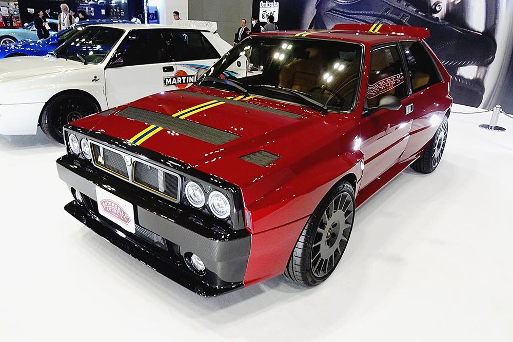 ２０１８年発表のランチア・デルタ・インテグラーレ・フトゥリスタｂｙアモス