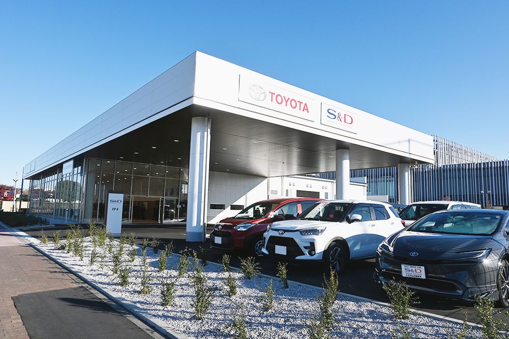 昭和の森店の外観
