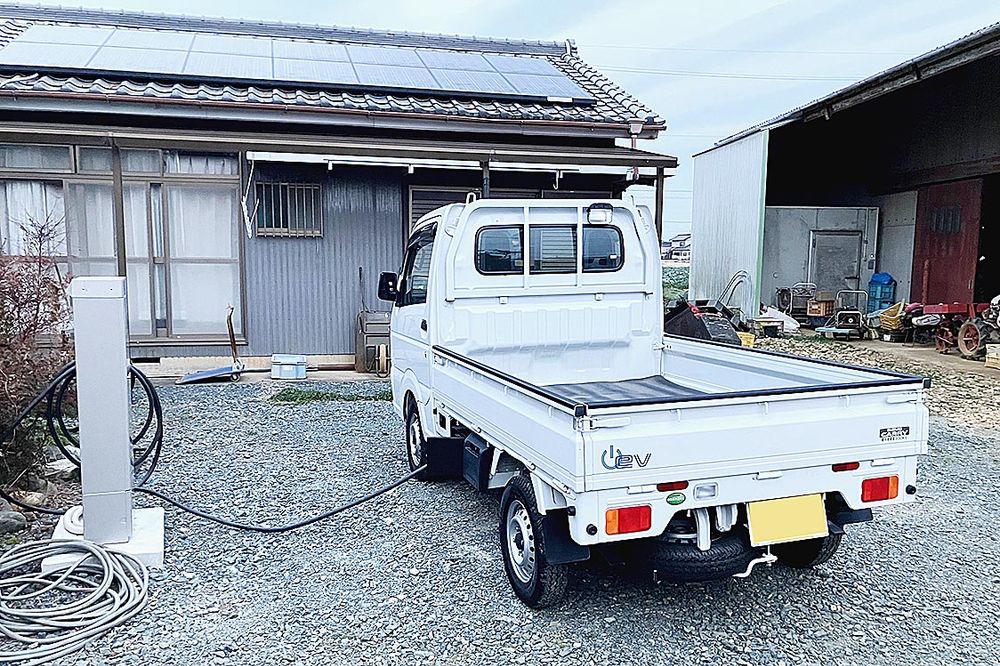 スズキとの実証実験ではＥＶ軽トラの駆動用電池に採用
