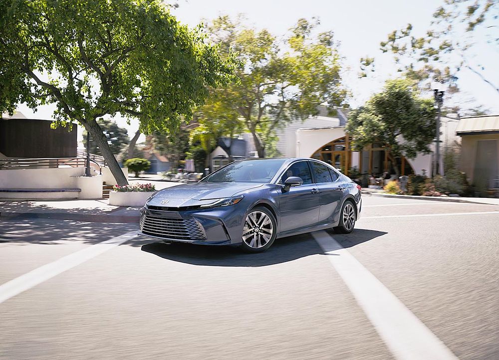 米国のＨＶ販売は追加関税発動後も好調だ（トヨタ「カムリ」）