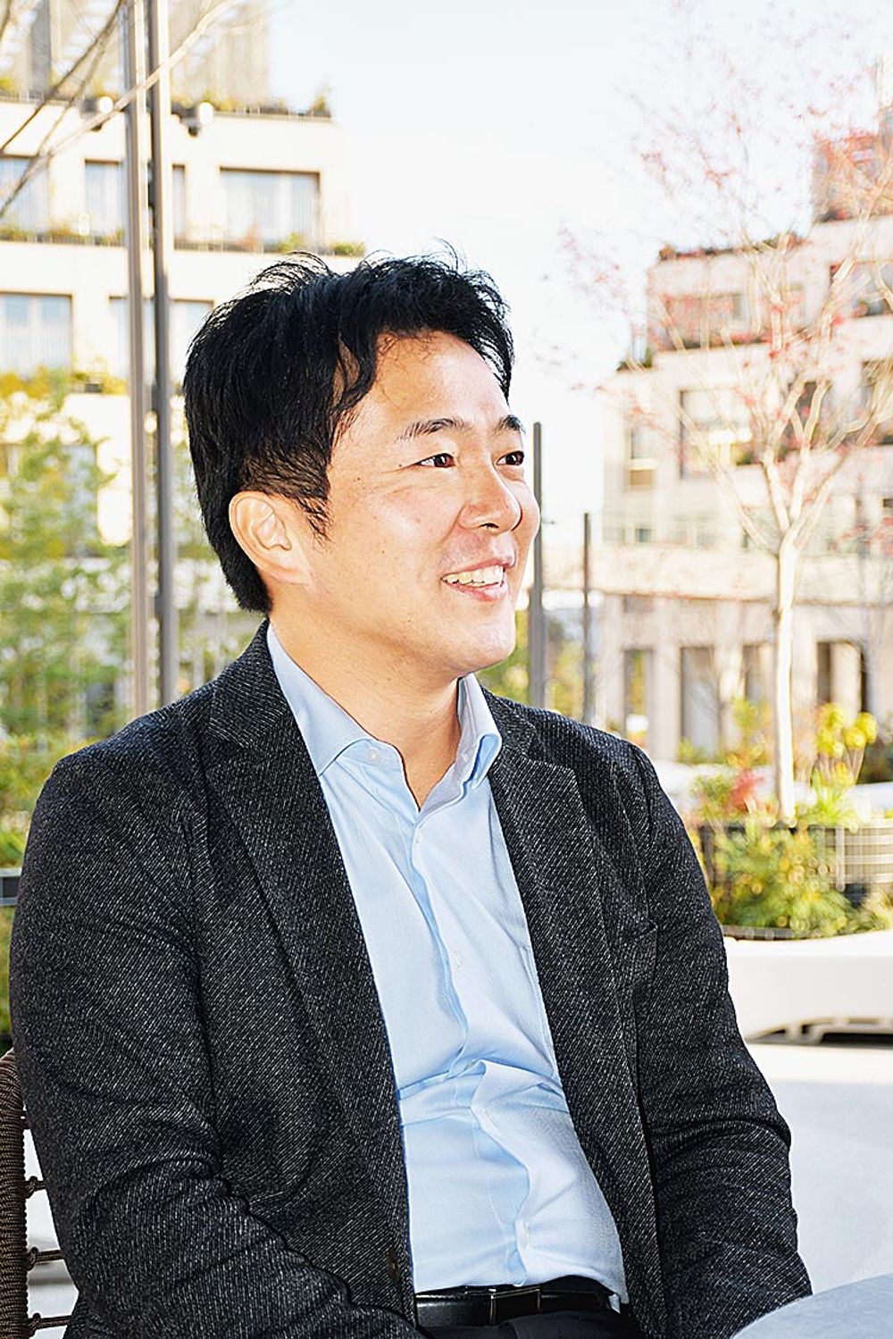 家族で住み始めた羽毛田恒祐さん