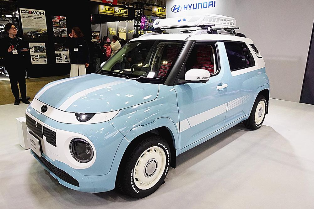ヒョンデの小型ＥＶ「インスター」