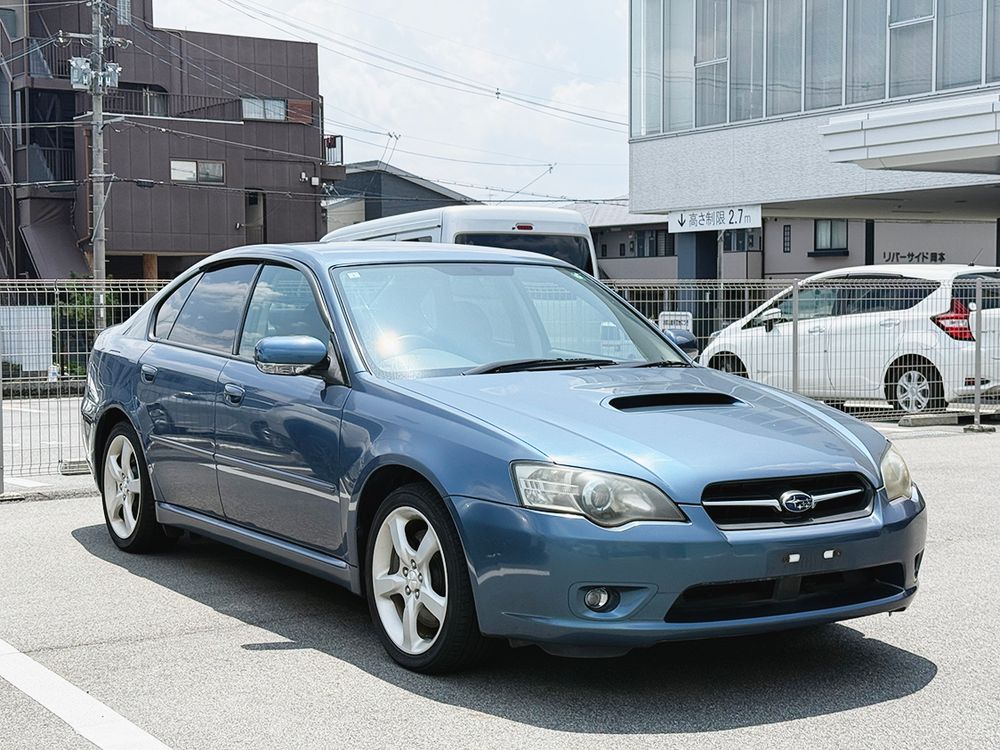 レストア車両の４代目「レガシィ」