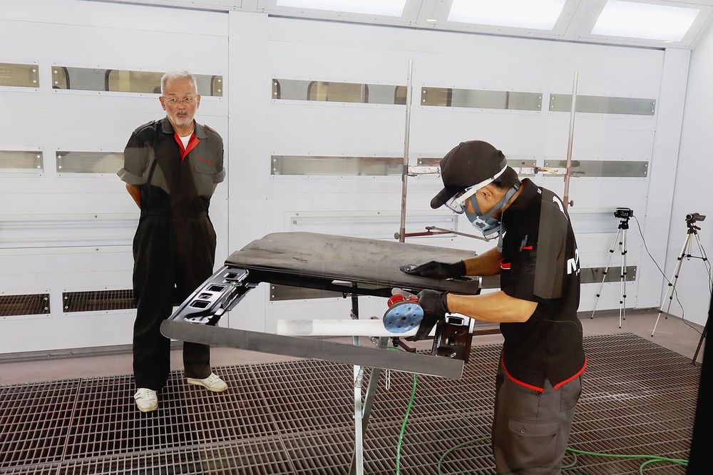 調査は普段とは異なる環境での作業となった（日車協連提供）