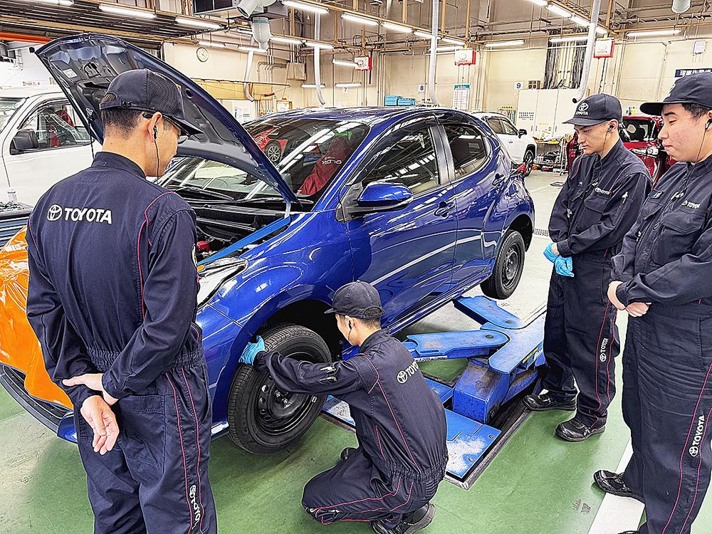 足回りの点検にも熱が入る