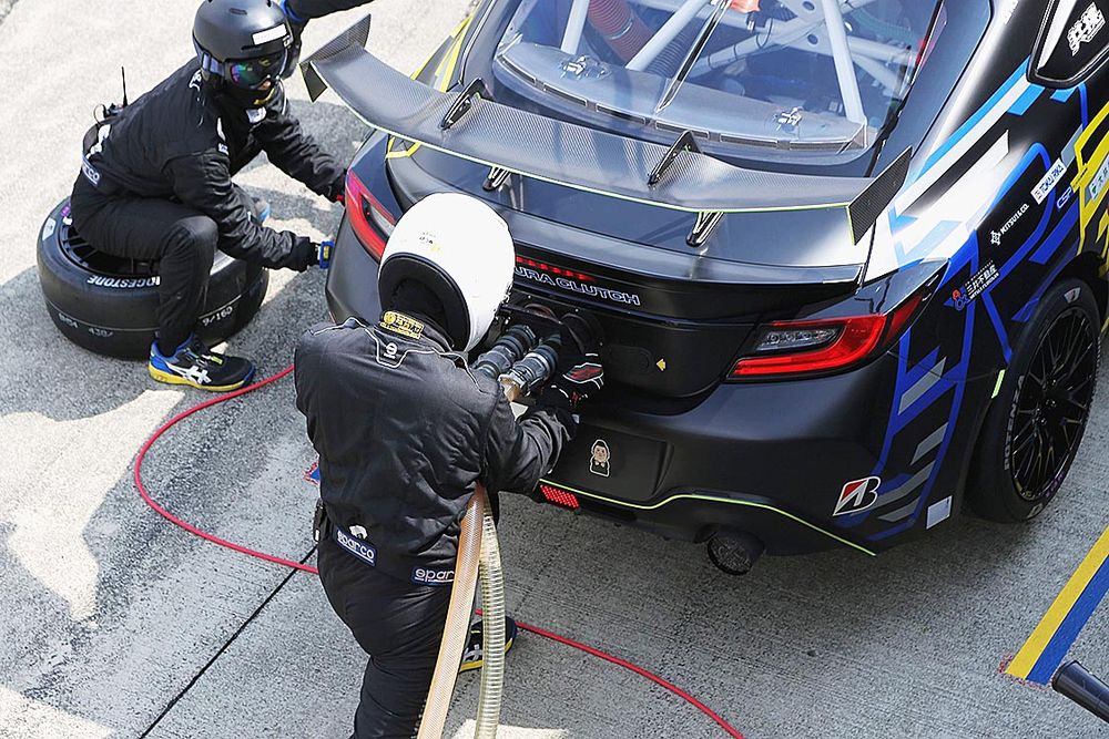 S耐ではE20（エタノール20％混合）を使う