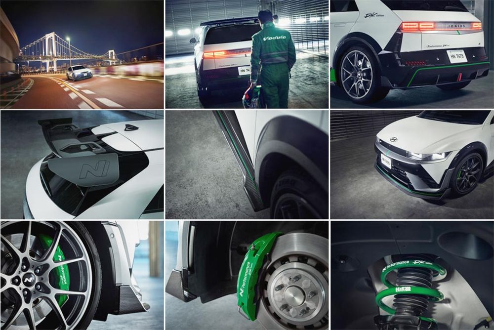 オートバックスセブンと製作したアイオニック５Ｎ専用のパーツ