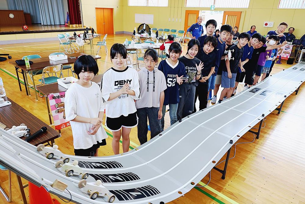 誰のが一番速いかな？
