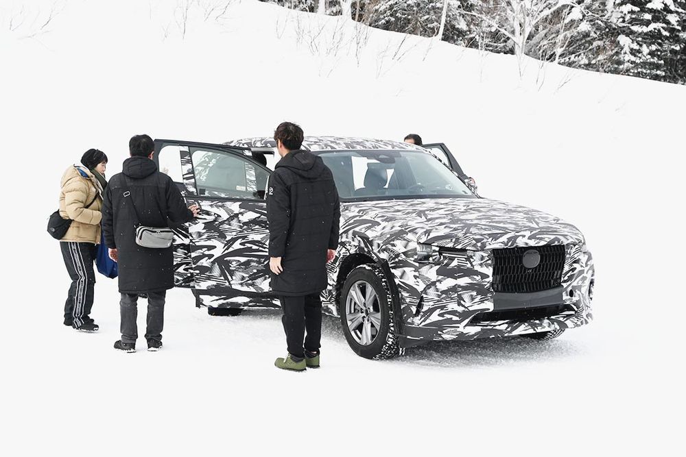 雪上高速走行同乗体験（マツダ）
