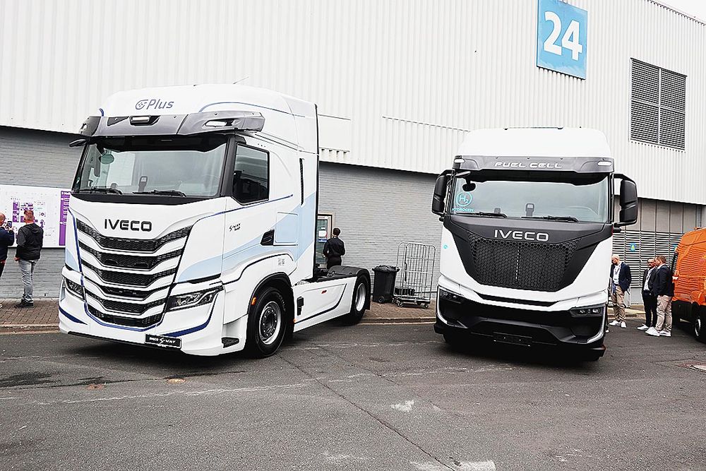 写真2　2024年IAA商用車ショーにて筆者撮影
